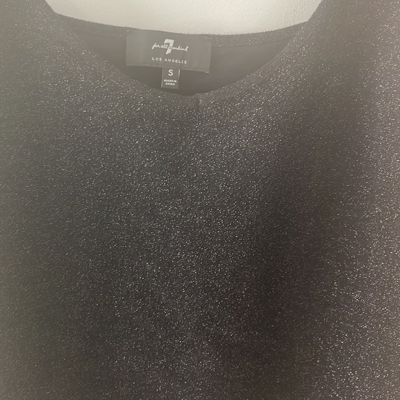 Sparkly(not sequins) tank top from designer brand - Picture 2 of 3